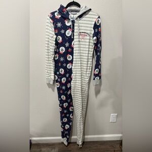 Disney Holiday Star Wars Holiday Hooded Onesie XS NWT